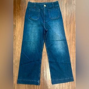 Anthropologie Wide Leg Jeans